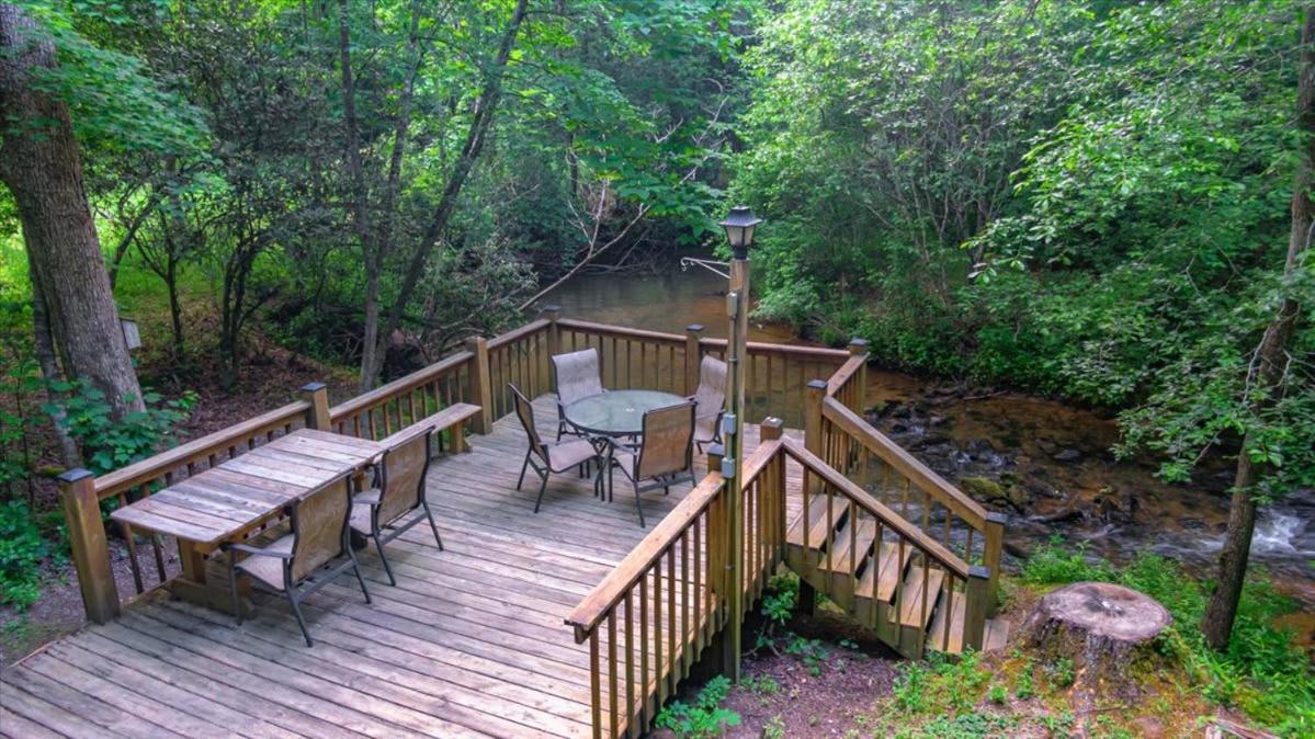 Willa Waterfront Mountain Cabin With Hot Tub Blue Ridge Zewnętrze zdjęcie