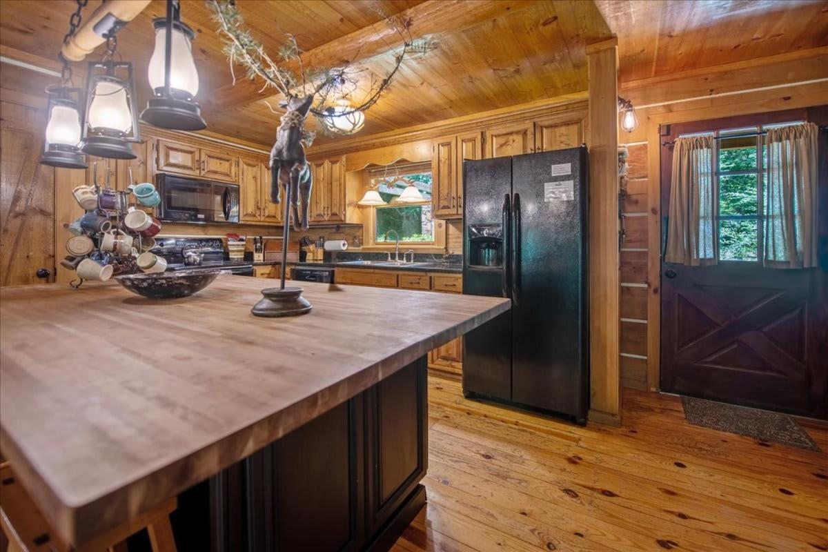 Willa Waterfront Mountain Cabin With Hot Tub Blue Ridge Zewnętrze zdjęcie