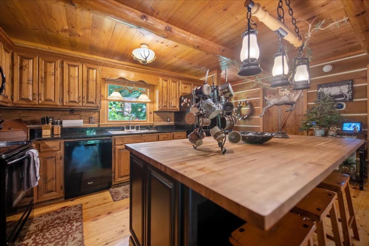 Willa Waterfront Mountain Cabin With Hot Tub Blue Ridge Zewnętrze zdjęcie