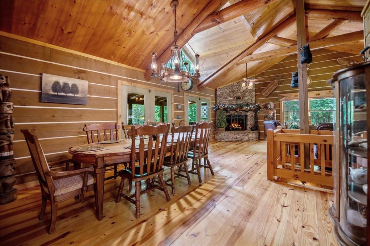 Willa Waterfront Mountain Cabin With Hot Tub Blue Ridge Zewnętrze zdjęcie