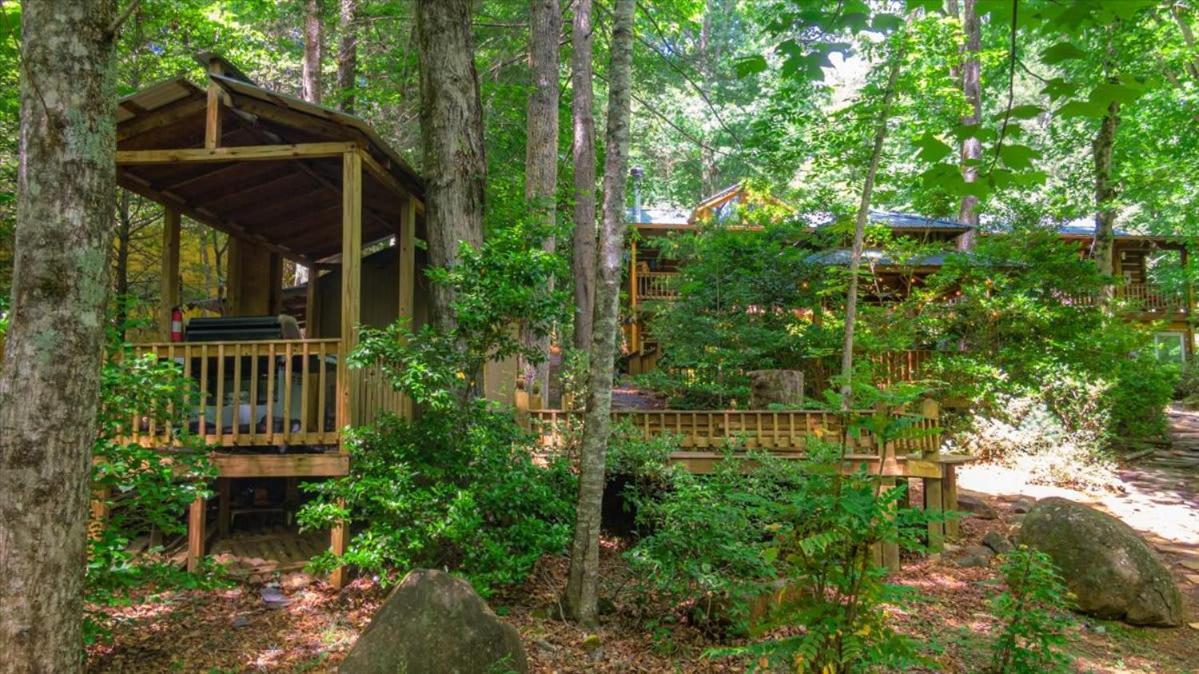 Willa Waterfront Mountain Cabin With Hot Tub Blue Ridge Zewnętrze zdjęcie