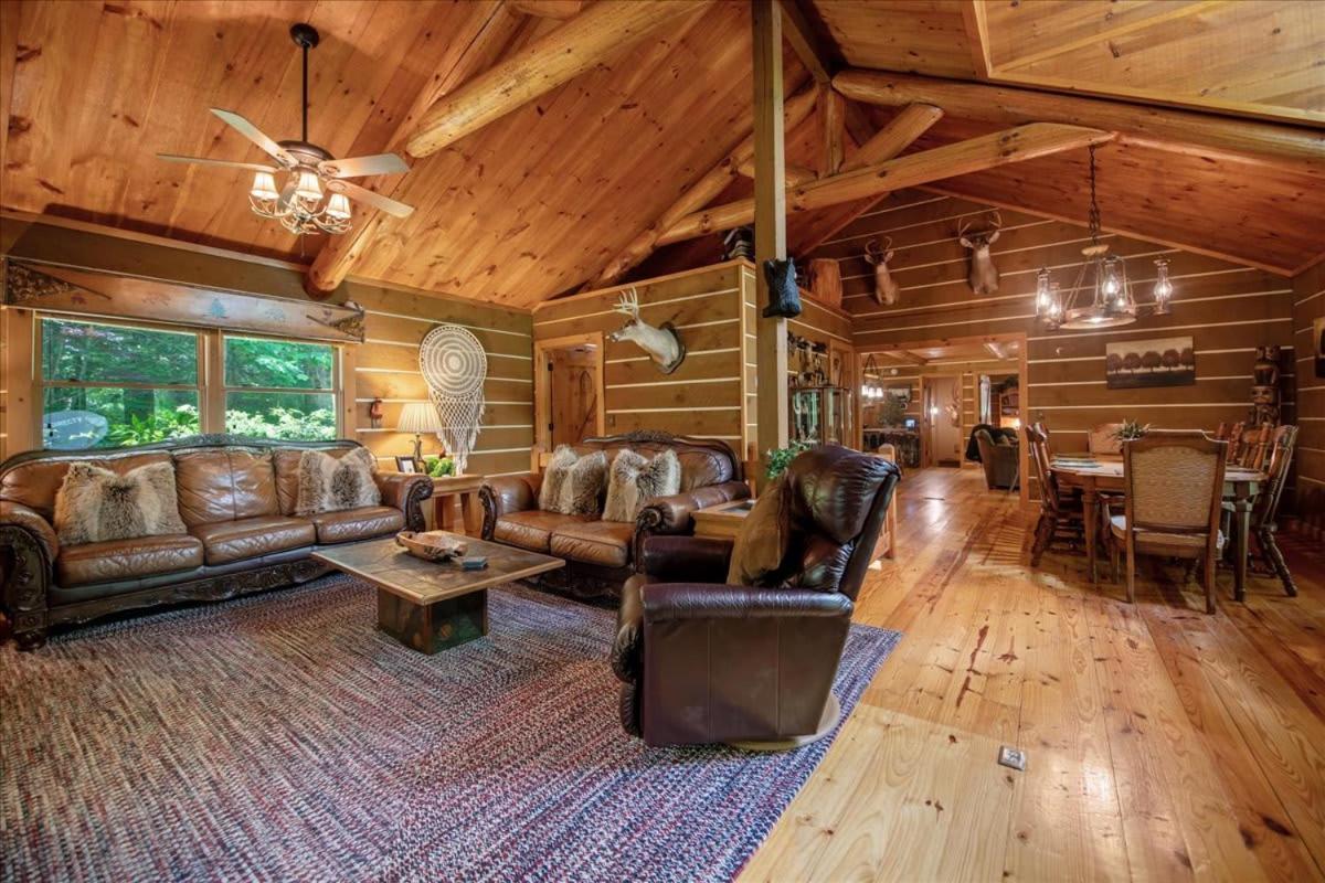 Willa Waterfront Mountain Cabin With Hot Tub Blue Ridge Zewnętrze zdjęcie