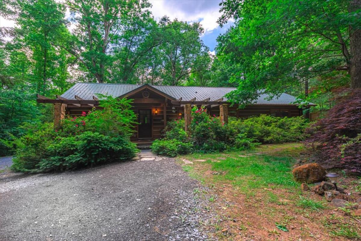 Willa Waterfront Mountain Cabin With Hot Tub Blue Ridge Zewnętrze zdjęcie