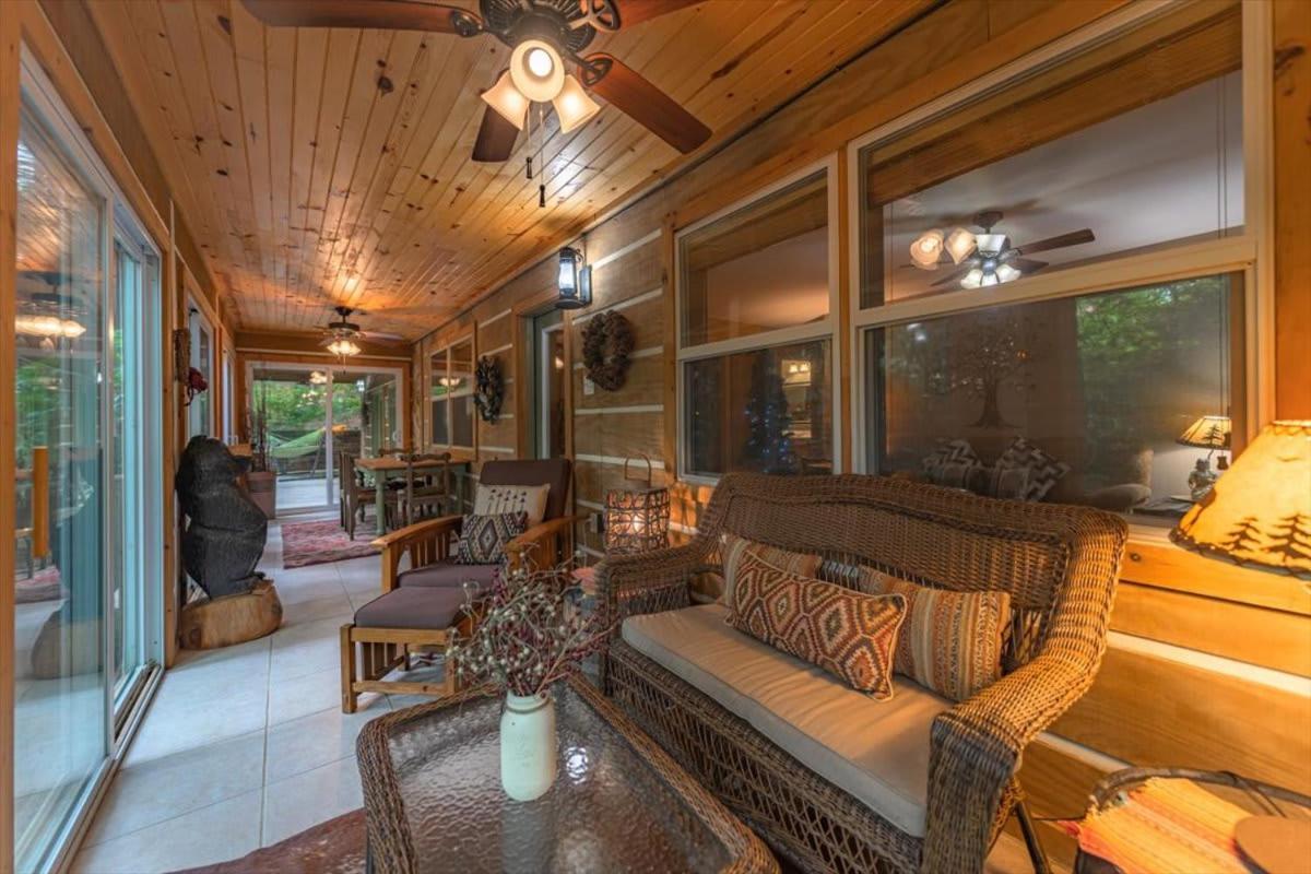 Willa Waterfront Mountain Cabin With Hot Tub Blue Ridge Zewnętrze zdjęcie