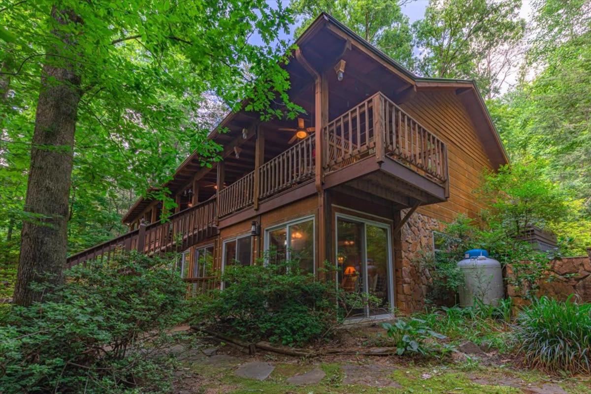 Willa Waterfront Mountain Cabin With Hot Tub Blue Ridge Zewnętrze zdjęcie
