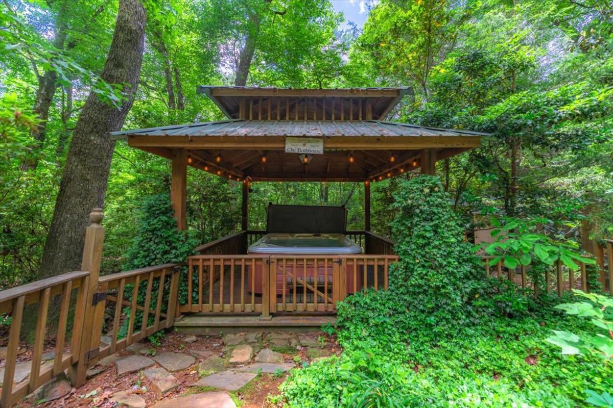 Willa Waterfront Mountain Cabin With Hot Tub Blue Ridge Zewnętrze zdjęcie