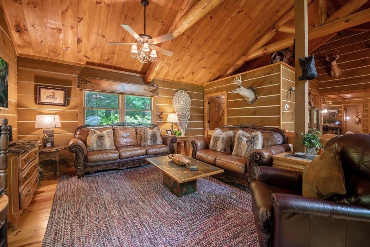 Willa Waterfront Mountain Cabin With Hot Tub Blue Ridge Zewnętrze zdjęcie