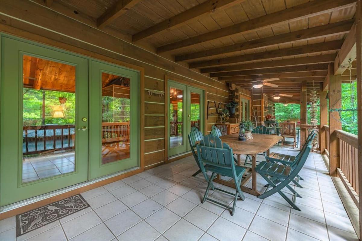 Willa Waterfront Mountain Cabin With Hot Tub Blue Ridge Zewnętrze zdjęcie