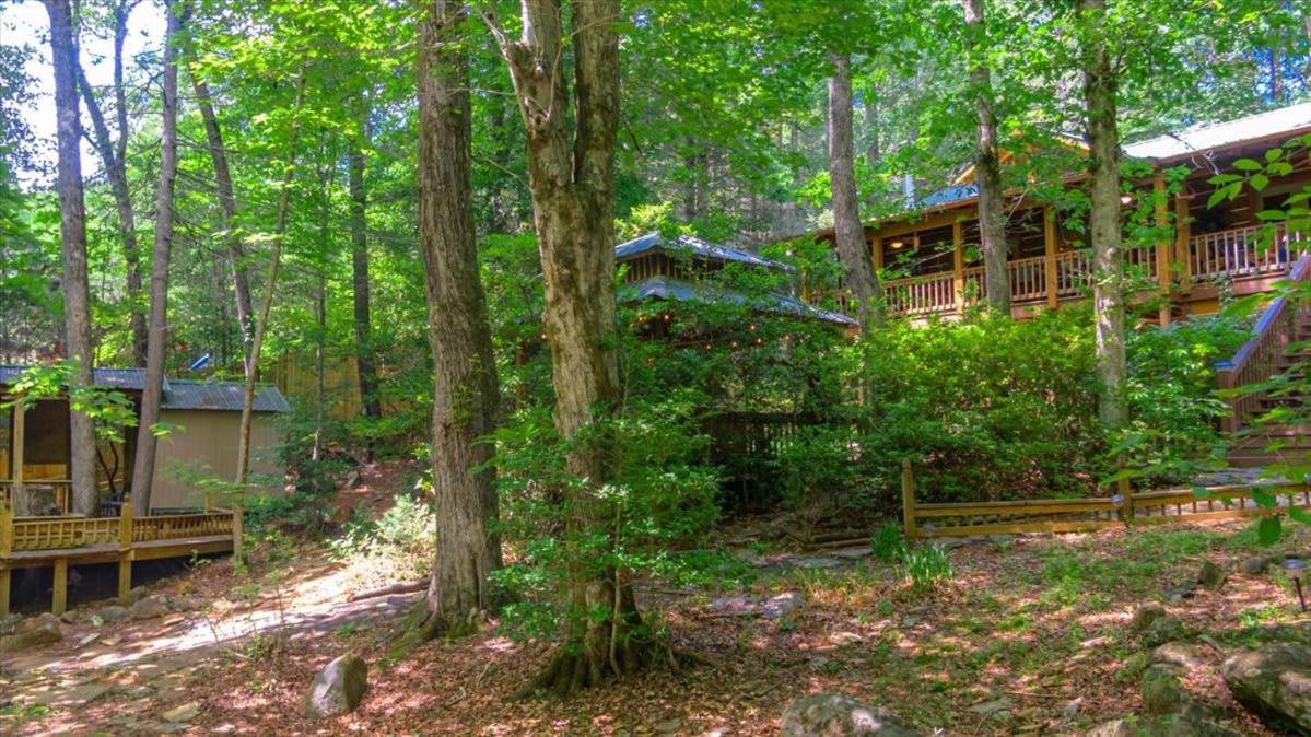 Willa Waterfront Mountain Cabin With Hot Tub Blue Ridge Zewnętrze zdjęcie